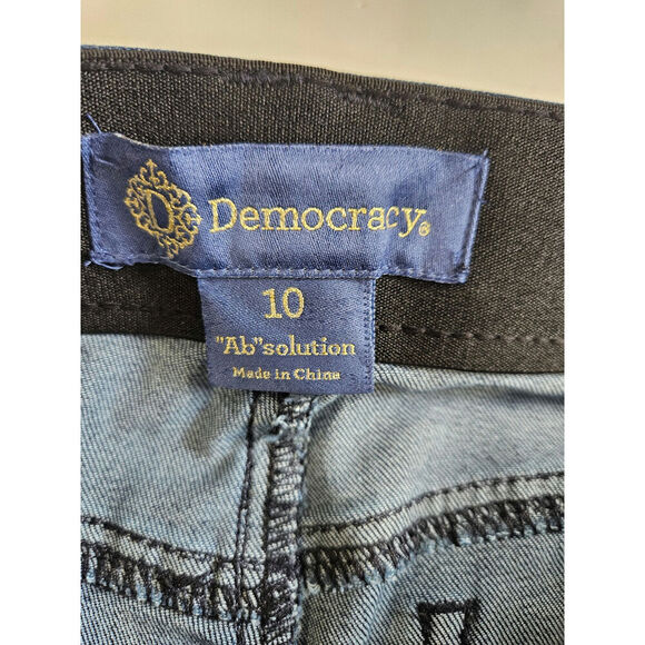 Democracy Women's Skinny Jeans - Dark Blue - Picture 4 of 7